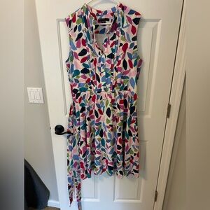 Maggie London 16 Colorful Sleeveless Dress